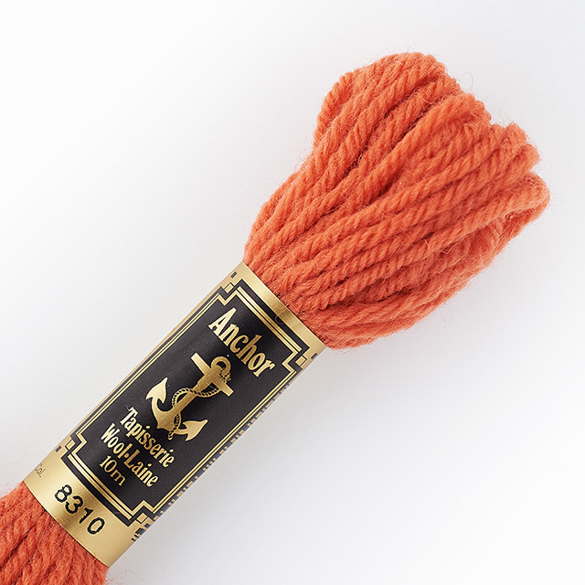 刺しゅう材料 Anchor-アンカー- タピセリーウール/ウール刺繍糸（342301） 色番8310 06Bg99_