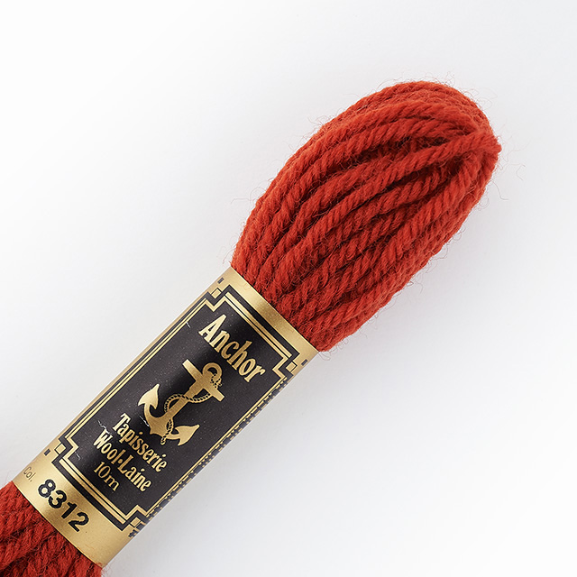 刺しゅう材料 Anchor-アンカー- タピセリーウール/ウール刺繍糸（342301） 色番8312 (H)_5a_