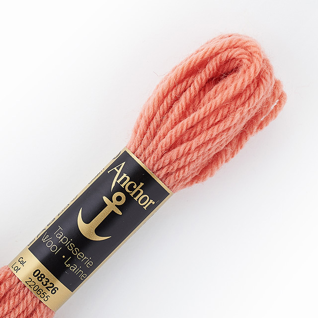 刺しゅう材料 Anchor-アンカー- タピセリーウール/ウール刺繍糸（342301） 色番8326 (H)_5a_