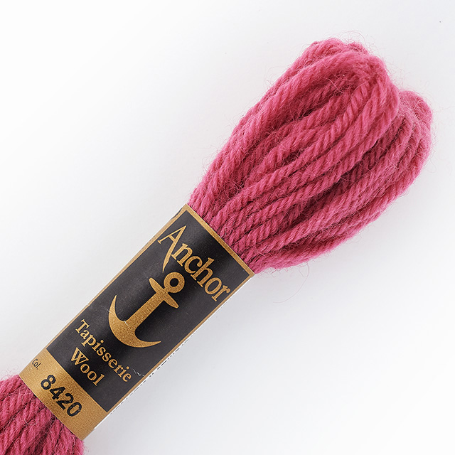 刺しゅう材料 Anchor-アンカー- タピセリーウール/ウール刺繍糸（342301） 色番8420 (H)_5a_