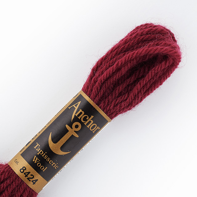刺しゅう材料 Anchor-アンカー- タピセリーウール/ウール刺繍糸（342301） 色番8424 (H)_5a_