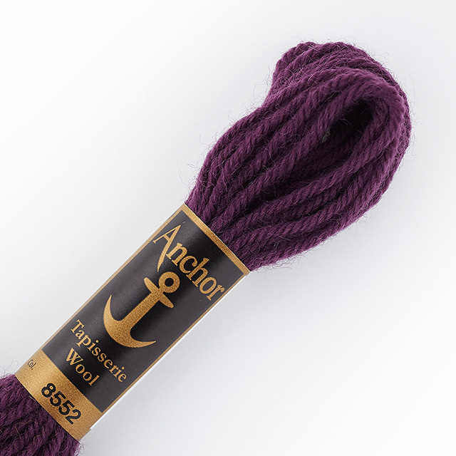 刺しゅう材料 Anchor-アンカー- タピセリーウール/ウール刺繍糸（342301） 色番8552 (H)_5a_