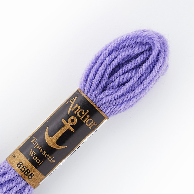 刺しゅう材料 Anchor-アンカー- タピセリーウール/ウール刺繍糸（342301） 色番8588 (H)_5a_