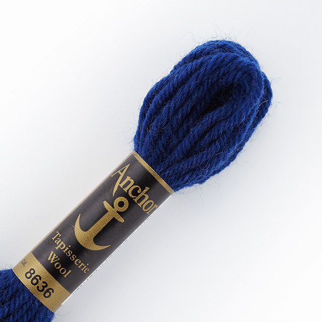 刺しゅう材料 Anchor-アンカー- タピセリーウール/ウール刺繍糸（342301） 色番8636 (H)_5a_