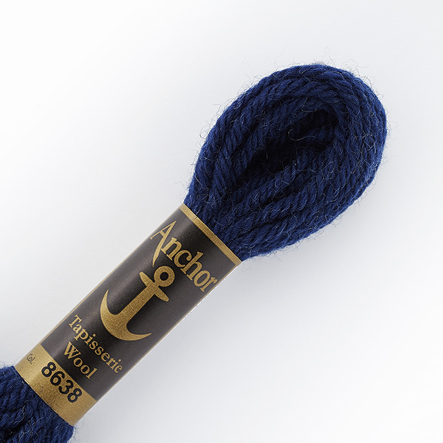 刺しゅう材料 Anchor-アンカー- タピセリーウール/ウール刺繍糸（342301） 色番8638 (H)_5a_