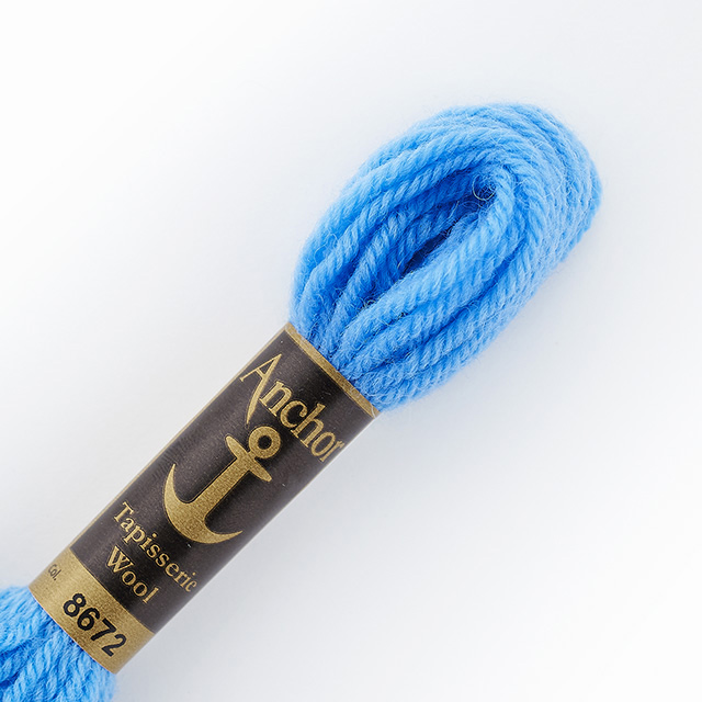 刺しゅう材料 Anchor-アンカー- タピセリーウール/ウール刺繍糸（342301） 色番8672 (H)_5a_