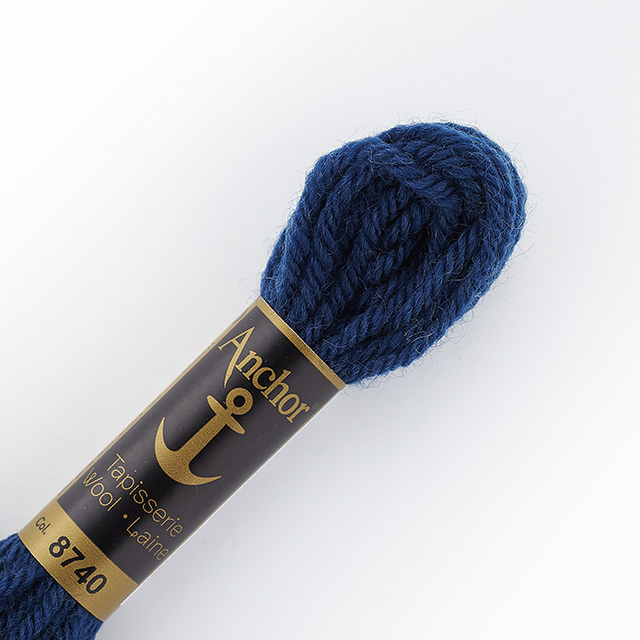 刺しゅう材料 Anchor-アンカー- タピセリーウール/ウール刺繍糸（342301） 色番8740 (H)_5a_