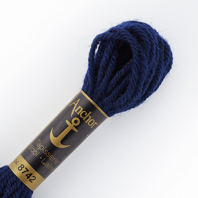 刺しゅう材料 Anchor-アンカー- タピセリーウール/ウール刺繍糸（342301） 色番8742 (H)_5a_