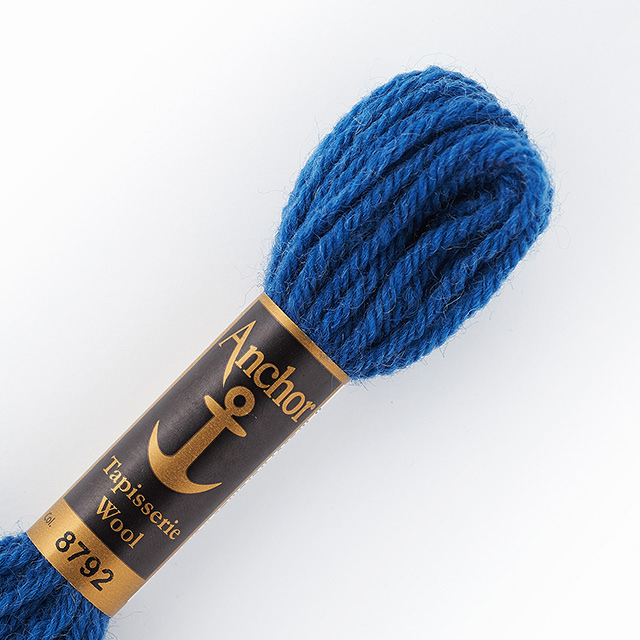 刺しゅう材料 Anchor-アンカー- タピセリーウール/ウール刺繍糸（342301） 色番8792 (H)_5a_