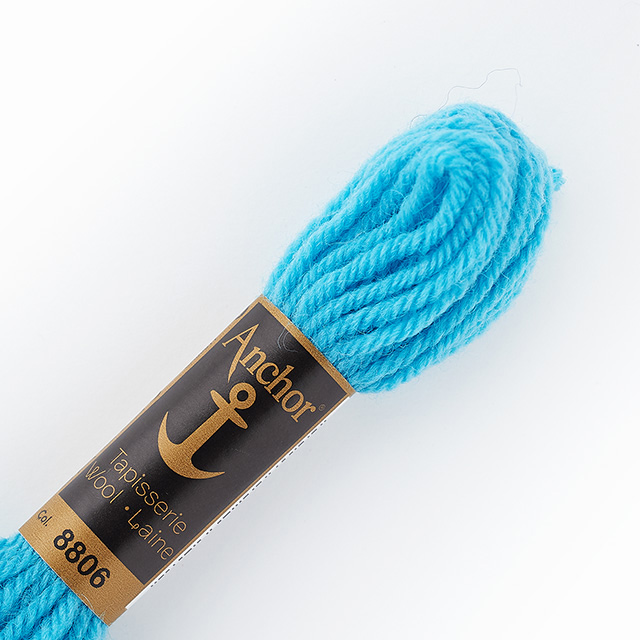 刺しゅう材料 Anchor-アンカー- タピセリーウール/ウール刺繍糸（342301） 色番8806 (H)_5a_