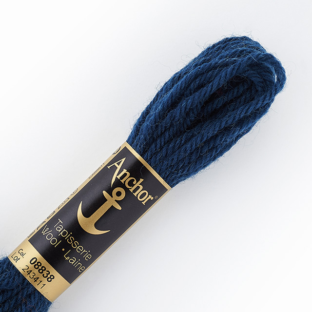刺しゅう材料 Anchor-アンカー- タピセリーウール/ウール刺繍糸（342301） 色番8838 (H)_5a_