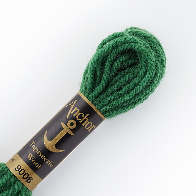 刺しゅう材料 Anchor-アンカー- タピセリーウール/ウール刺繍糸（342301） 色番9006 (H)_5a_