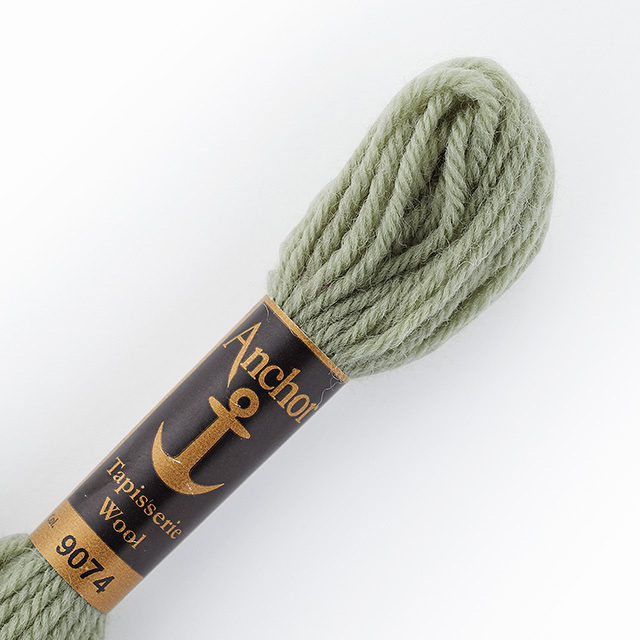 刺しゅう材料 Anchor-アンカー- タピセリーウール/ウール刺繍糸（342301） 色番9074 (H)_5a_