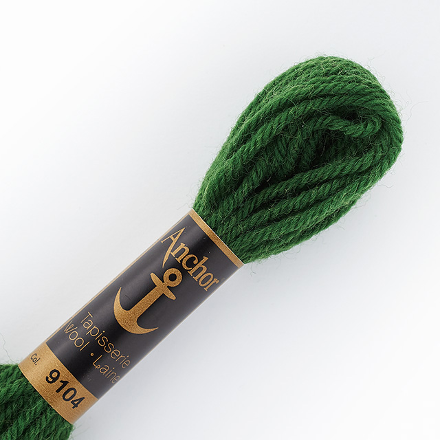 刺しゅう材料 Anchor-アンカー- タピセリーウール/ウール刺繍糸（342301） 色番9104 (H)_5a_
