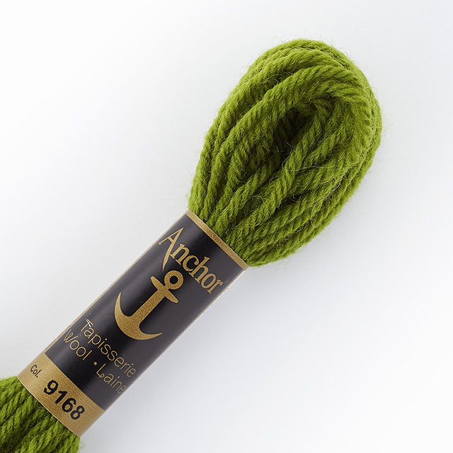 刺しゅう材料 Anchor-アンカー- タピセリーウール/ウール刺繍糸（342301） 色番9168 (H)_5a_