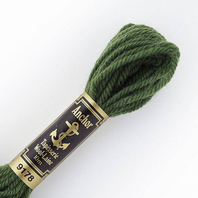 刺しゅう材料 Anchor-アンカー- タピセリーウール/ウール刺繍糸（342301） 色番9178 (H)_5a_