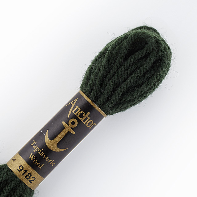 刺しゅう材料 Anchor-アンカー- タピセリーウール/ウール刺繍糸（342301） 色番9182 (H)_5a_