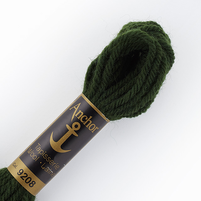 刺しゅう材料 Anchor-アンカー- タピセリーウール/ウール刺繍糸（342301） 色番9208 (H)_5a_