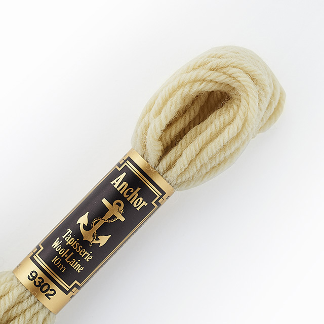 刺しゅう材料 Anchor-アンカー- タピセリーウール/ウール刺繍糸（342301） 色番9302 (H)_5a_