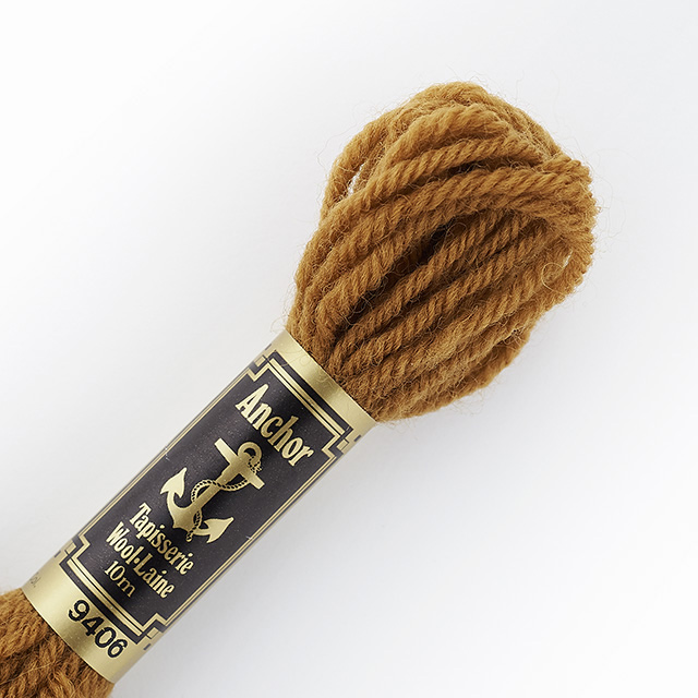 刺しゅう材料 Anchor-アンカー- タピセリーウール/ウール刺繍糸（342301） 色番9406 (H)_5a_