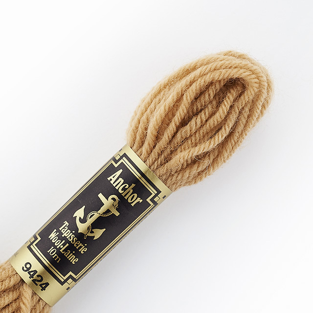 刺しゅう材料 Anchor-アンカー- タピセリーウール/ウール刺繍糸（342301） 色番9424 (H)_5a_
