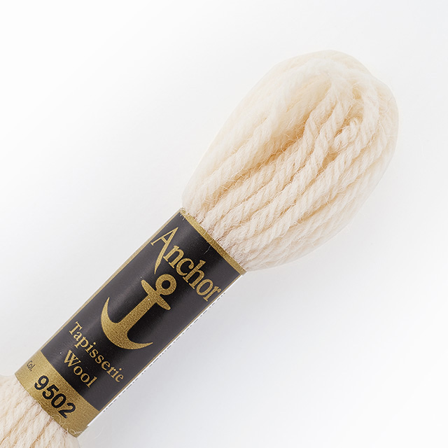 刺しゅう材料 Anchor-アンカー- タピセリーウール/ウール刺繍糸（342301） 色番9502 (H)_5a_