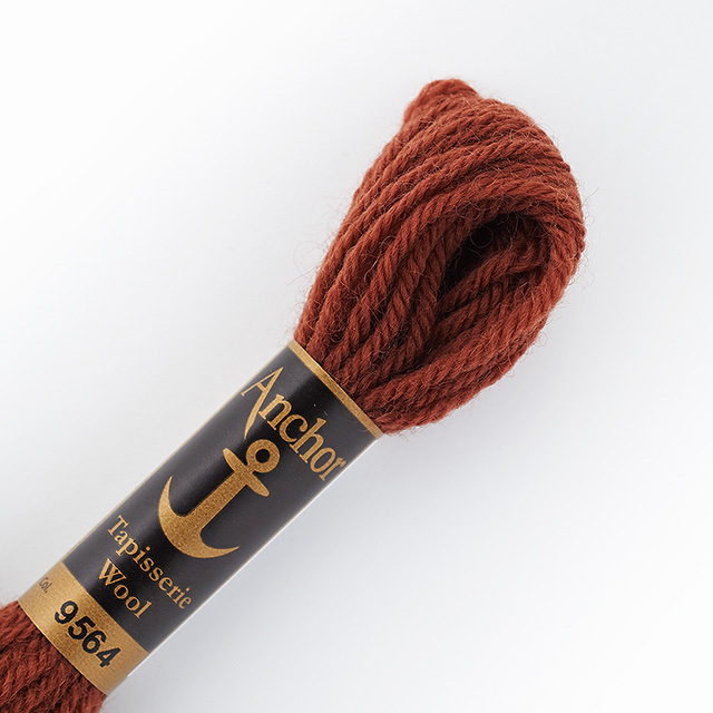 刺しゅう材料 Anchor-アンカー- タピセリーウール/ウール刺繍糸（342301） 色番9564 (H)_5a_