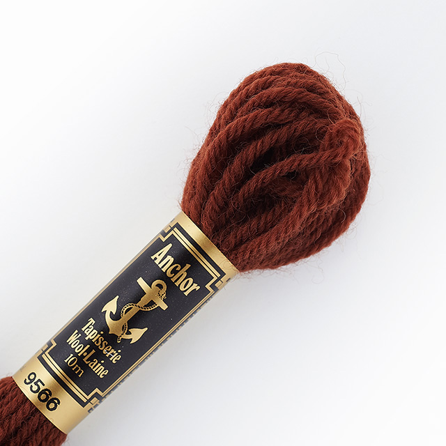 刺しゅう材料 Anchor-アンカー- タピセリーウール/ウール刺繍糸（342301） 色番9566 06Bg99_