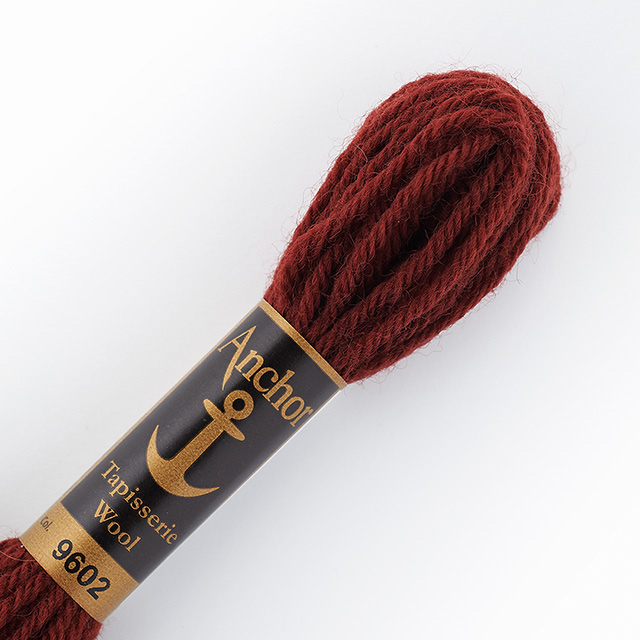 刺しゅう材料 Anchor-アンカー- タピセリーウール/ウール刺繍糸（342301） 色番9602 (H)_5a_