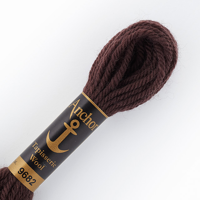 刺しゅう材料 Anchor-アンカー- タピセリーウール/ウール刺繍糸（342301） 色番9682 (H)_5a_