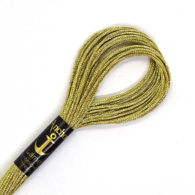 刺しゅう材料 Anchor-アンカー- ラメ刺繍糸 25番（342304） 色番300 (H)_5a_
