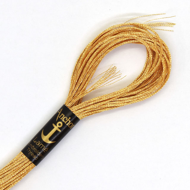 刺しゅう材料 Anchor-アンカー- ラメ刺繍糸 25番（342304） 色番303 (H)_5a_