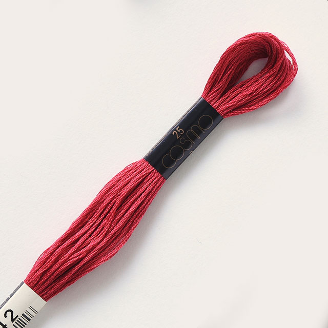 刺しゅう材料 cosmo-コスモ- 刺繍糸 25番 色番2242 (H)_5a_