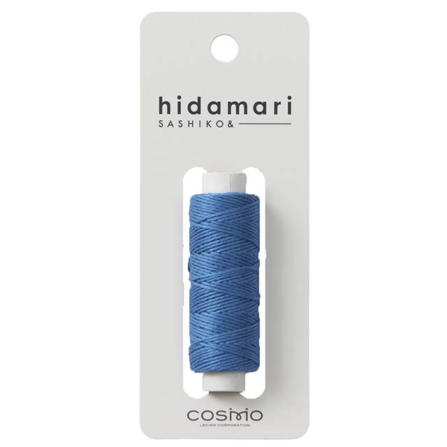 刺し子糸 cosmo-コスモ- hidamari 単色 11.海水浴 06Bg99_