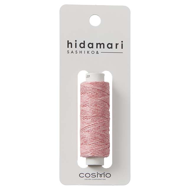 刺し子糸 cosmo-コスモ- hidamari スペック 201.練乳いちご 06Bg99_