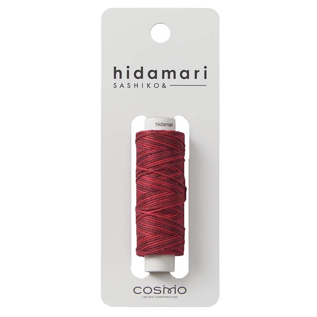 刺し子糸 cosmo-コスモ- hidamari グラデーション 401.クランベリー 06Bg99_