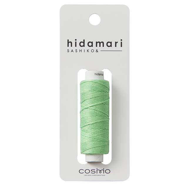 刺し子糸 cosmo-コスモ- hidamari 単色 27.メロンソーダ 06Bg99_