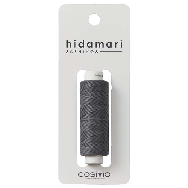 刺し子糸 cosmo-コスモ- hidamari 単色 35.いかすみパスタ 06Bg99_
