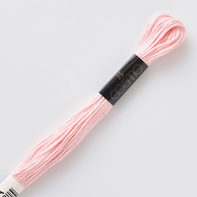 刺しゅう材料 cosmo-コスモ- 刺繍糸 25番 色番103A 06Bg99_