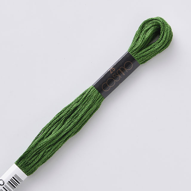 刺しゅう材料 cosmo-コスモ- 刺繍糸 25番 色番120 06Bg99_