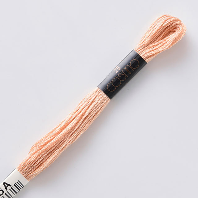 刺しゅう材料 cosmo-コスモ- 刺繍糸 25番 色番126A 06Bg99_