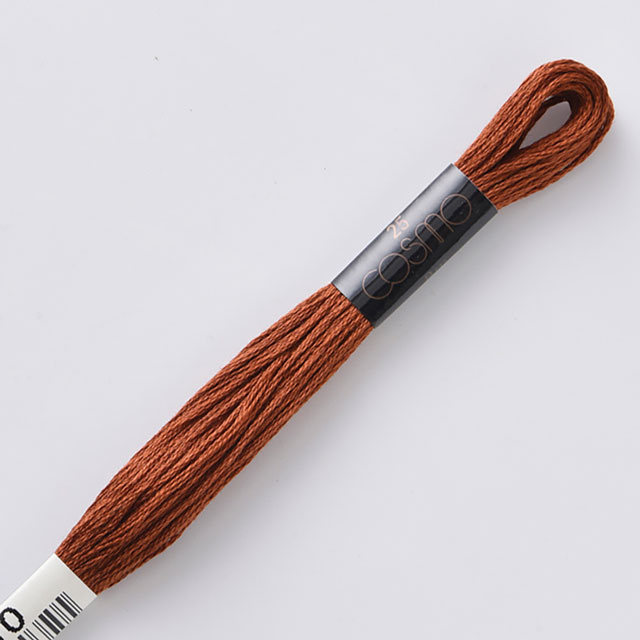 刺しゅう材料 cosmo-コスモ- 刺繍糸 25番 色番130 (H)_5a_