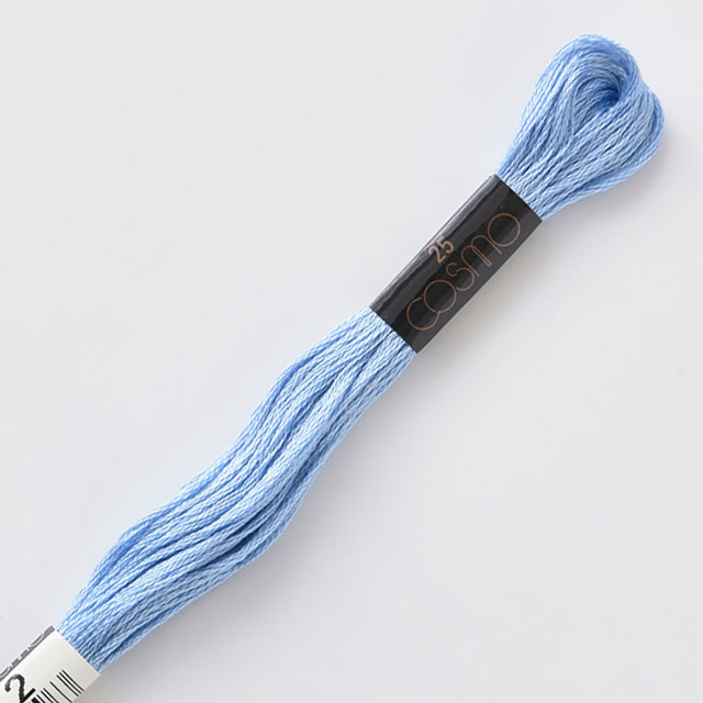 刺しゅう材料 cosmo-コスモ- 刺繍糸 25番 色番2212 06Bg99_