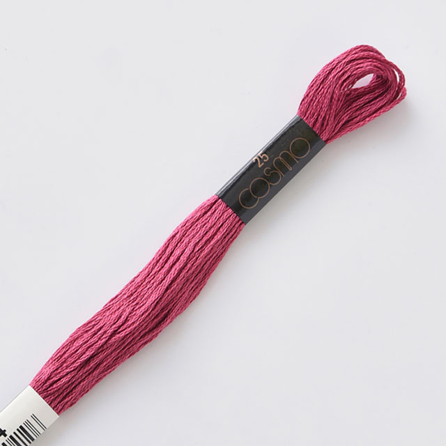 刺しゅう材料 cosmo-コスモ- 刺繍糸 25番 色番224 06Bg99_