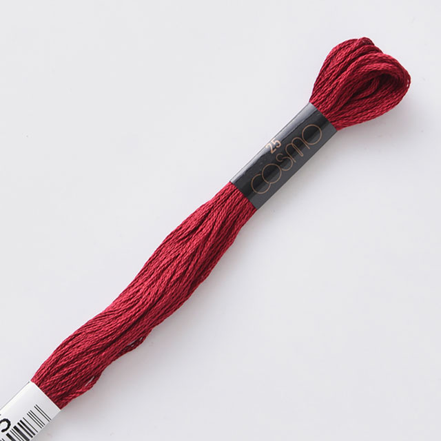 刺しゅう材料 cosmo-コスモ- 刺繍糸 25番 色番245 (H)_5a_