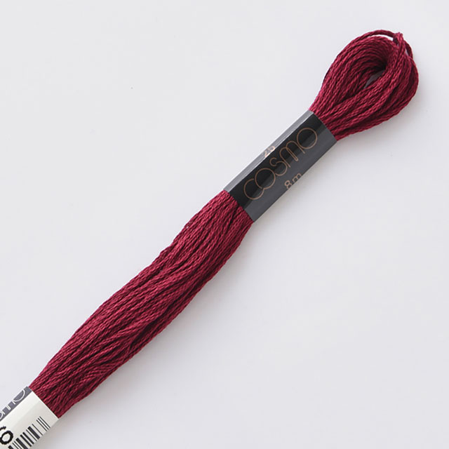 刺しゅう材料 cosmo-コスモ- 刺繍糸 25番 色番246 06Bg99_