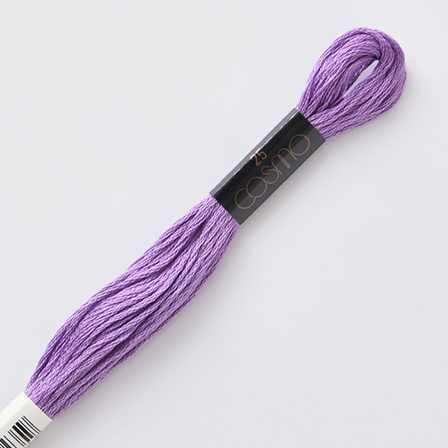 刺しゅう材料 cosmo-コスモ- 刺繍糸 25番 色番263 06Bg99_