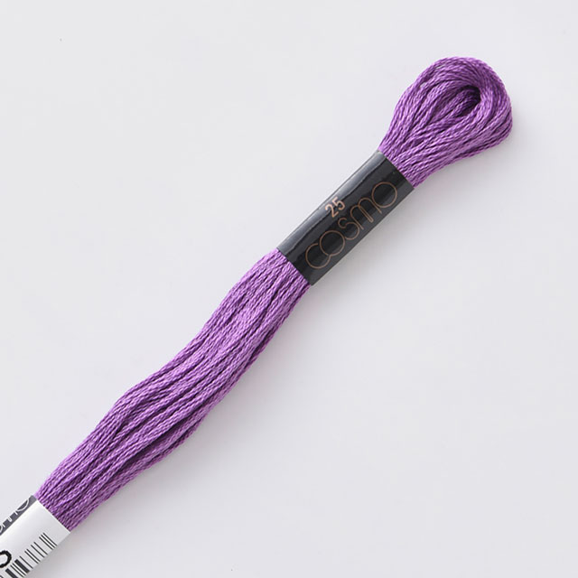 刺しゅう材料 cosmo-コスモ- 刺繍糸 25番 色番265 (H)_5a_