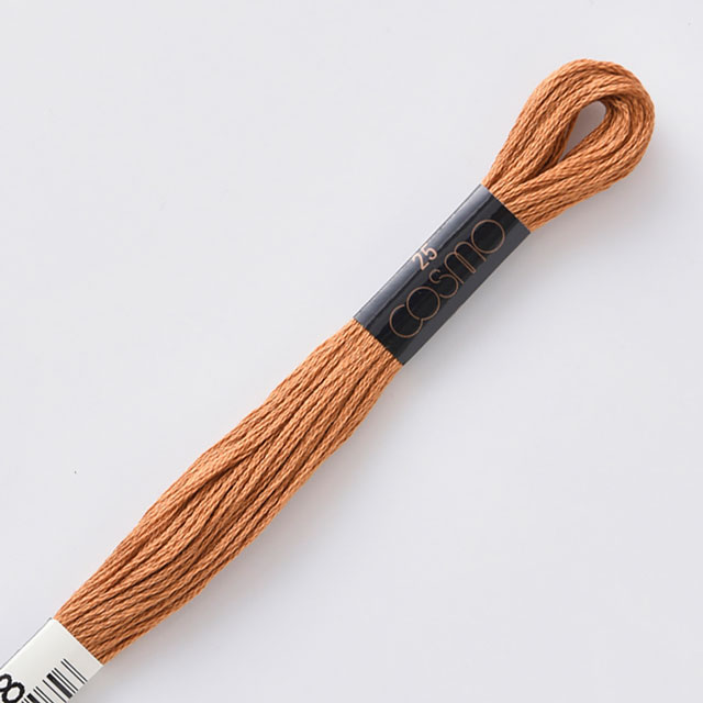 刺しゅう材料 cosmo-コスモ- 刺繍糸 25番 色番308 (H)_5a_