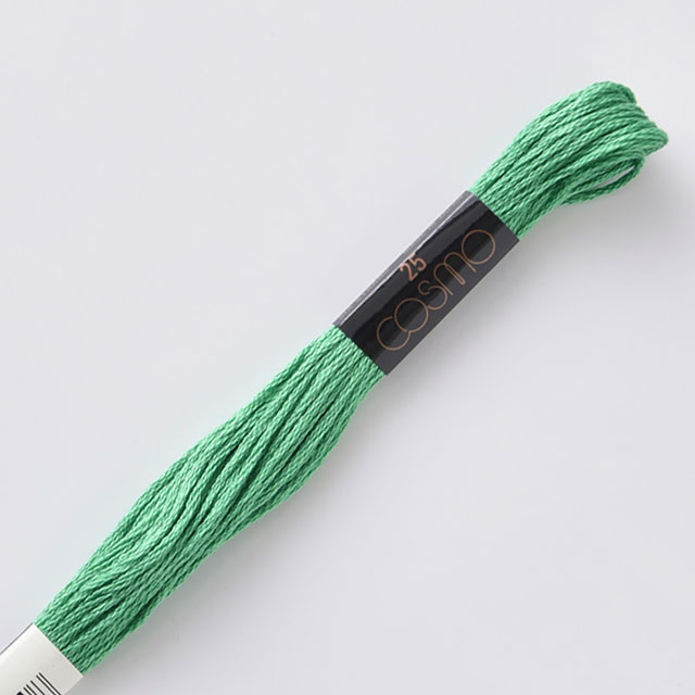 刺しゅう材料 cosmo-コスモ- 刺繍糸 25番 色番336 06Bg99_